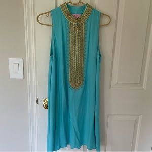 Blue Lilly Pulitzer Tunic Dress Size 4